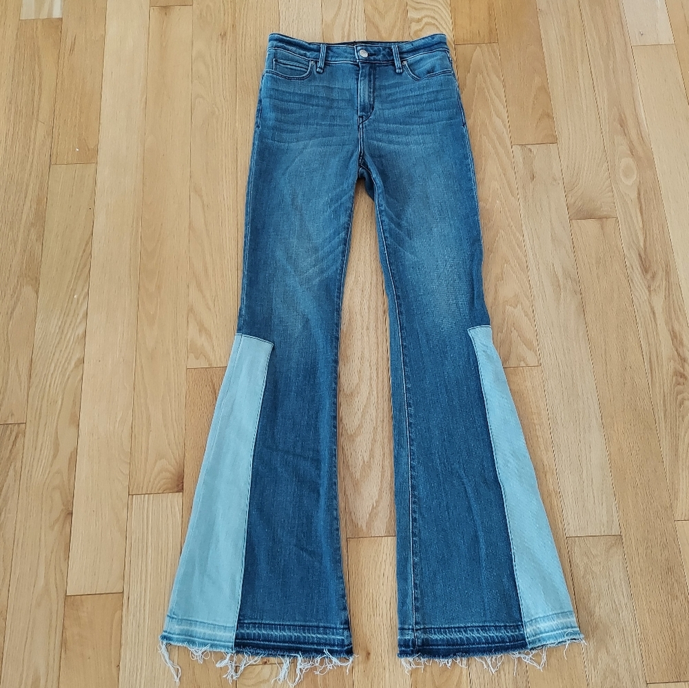 Abercrombie & Fitch Color block Flares 25